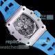 Swiss Replica Richard Mille RM 35-03 Rafael Nadal Skeleton Dial White Rubber Watches (5)_th.jpg